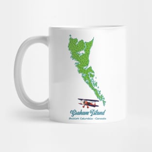 Graham Island map Mug